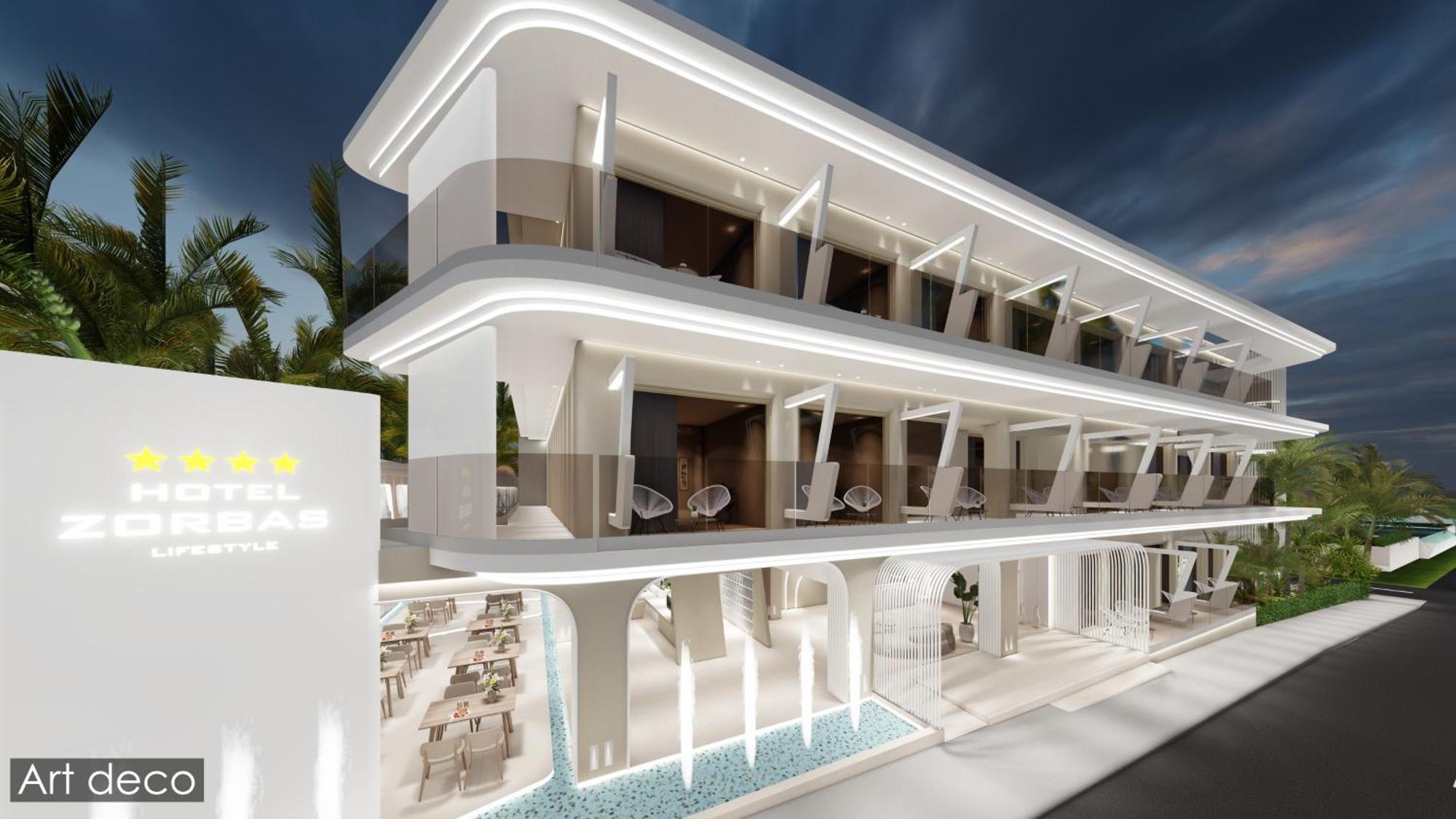 Zorbas Lifestyle Hotel Georgioupoli Exterior foto